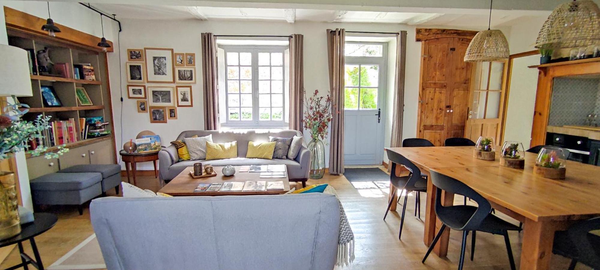 La Source Bed and Breakfast Saint-Cybranet Eksteriør billede