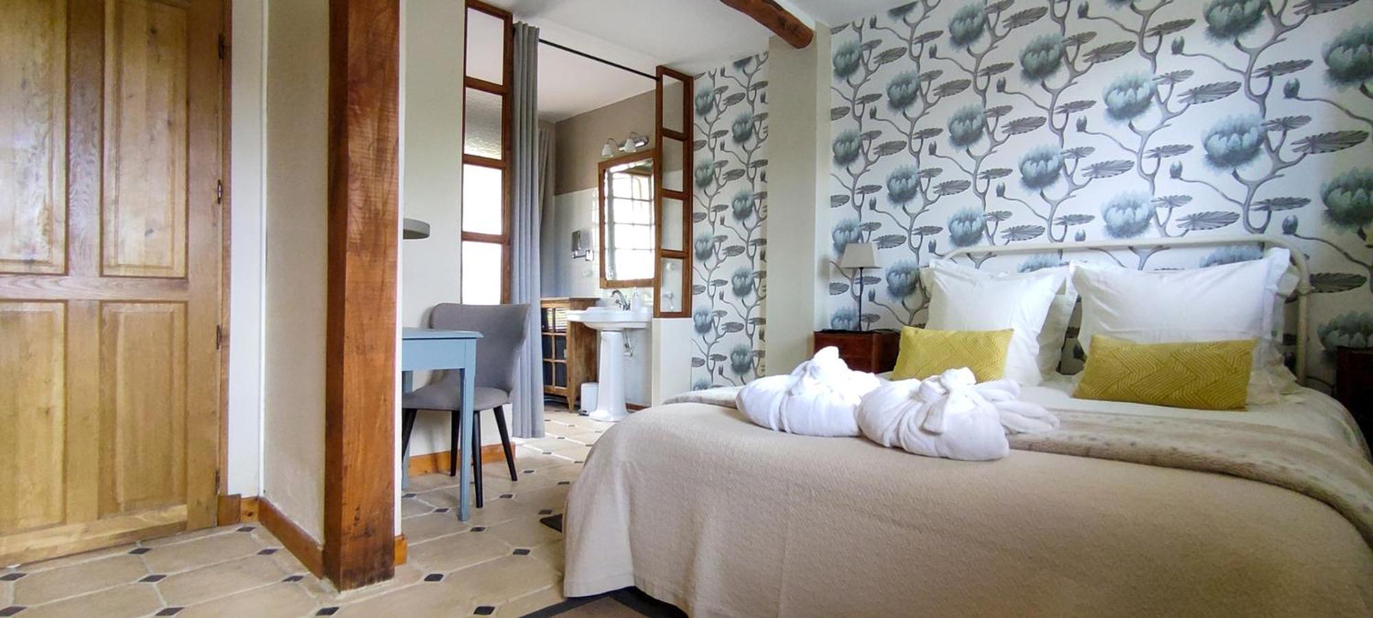 La Source Bed and Breakfast Saint-Cybranet Eksteriør billede